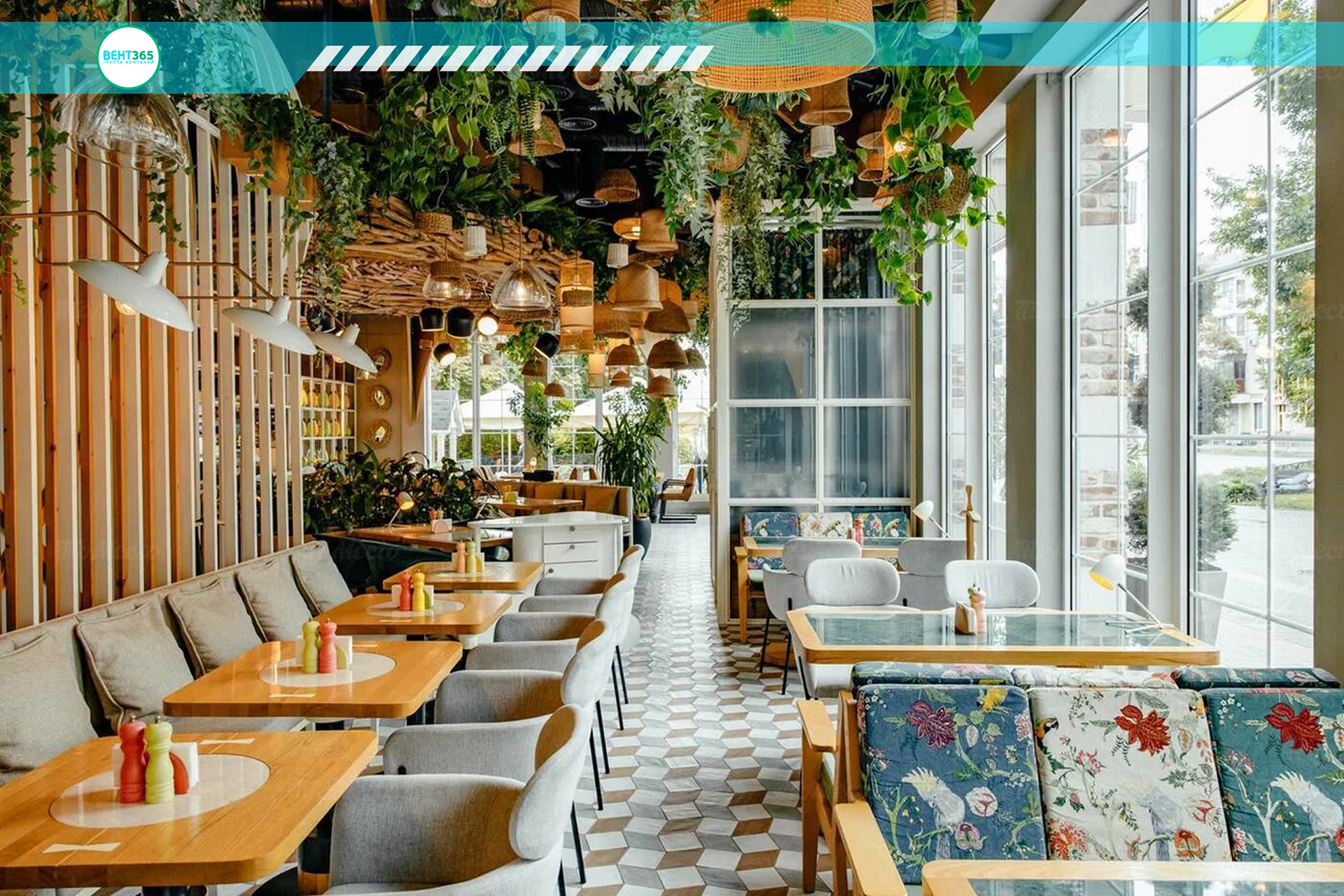 Поставка и монтаж ОВиК в ресторане «Птичка-Невеличка»0